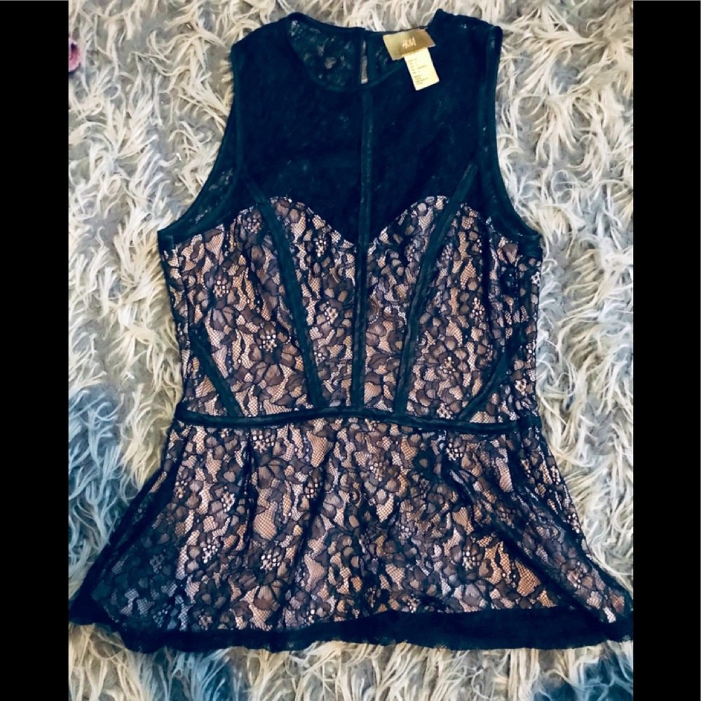 H&M lace top